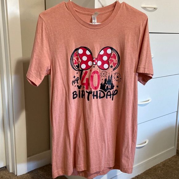 Disney 40th Birthday Shirt - Picture 1 of 4